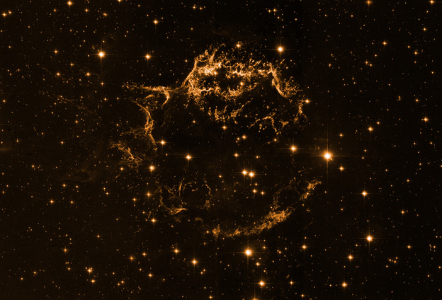 Seeing Around the Remnant of a Supernova