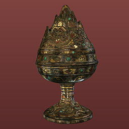 Incense burner in the form of a mountain (boshanlu)