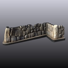 Saqsaywaman zigzag wall -- El muro en forma de zigzag Saqsaywaman