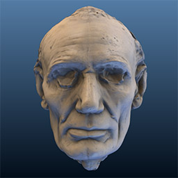 Lincoln Life Mask (Volk) Laser Scan